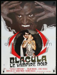 1a2402 BLACULA French 23x31 1972 black vampire William Marshall is deadlier than Dracula!