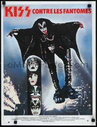 1a2275 ATTACK OF THE PHANTOMS French 16x21 1980 KISS, Criss, Frehley, Stanley & Gene Simmons!