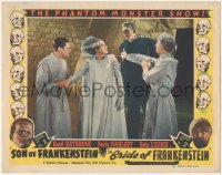 1a0867 SON OF FRANKENSTEIN/BRIDE OF FRANKENSTEIN LC #2 1948 Karloff, Lanchester, Clive & Thesiger!