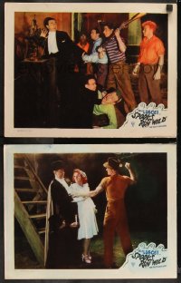1a1039 SPOOKS RUN WILD 2 LCs R1949 Bela Lugosi, Sunshine Sammy & The East Side Kids shown!