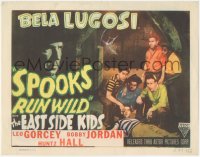 1a0737 SPOOKS RUN WILD TC R1949 Bela Lugosi + Leo Gorcey & The East Side Kids, very rare!