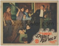 1a0868 SPOOKS RUN WILD LC 1941 East Side Kids attack Bela Lugosi & Angelo Rossitto, very rare!