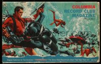 1a1403 THUNDERBALL Columbia Record Club magazine 1966 Sean Connery as James Bond, movie music info!