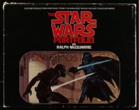 1a0492 STAR WARS art portfolio 1977 contains rare McQuarrie art that was never used, 21 prints!