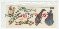 1a1421 STAR WARS group of 4 Letraset Transfers 1977 your favorite characters, Wimpy Burger promotion!