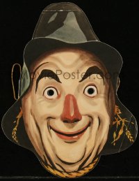 1a0490 WIZARD OF OZ 8x11 paper Par-T-Mask 1939 wear it to look like the Scarecrow, ultra rare!