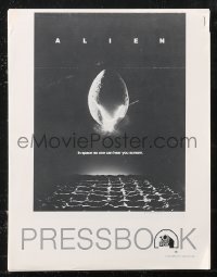 1a0607 ALIEN pressbook 1979 Ridley Scott outer space sci-fi monster classic, cool egg image
