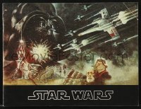 1a0529 STAR WARS later continuous first release printing souvenir program book 1977 George Lucas!