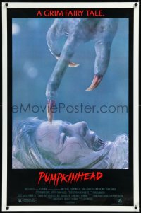 1a2599 PUMPKINHEAD 1sh 1988 directed by Stan Winston, Lance Henriksen, creepy horror image!