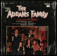 1a0589 ADDAMS FAMILY soundtrack record 1986 original music from the TV show composed by Vic Mizzy!