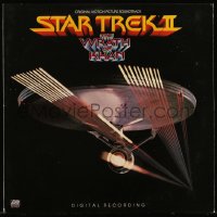 1a0599 STAR TREK II soundtrack record 1982 The Wrath of Khan, original music from the movie!