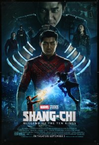 1a2624 SHANG-CHI & THE LEGEND OF THE TEN RINGS advance DS 1sh 2021 Simu Liu in the title role!