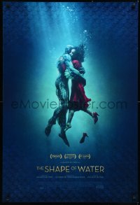 1a2625 SHAPE OF WATER style B int'l DS 1sh 2017 Guillermo del Toro, Doug Jones as the Amphibian Man!