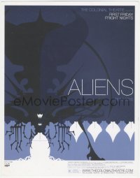 1a0446 ALIENS signed Blue Variant Edition 11x14 art print R2010 by artist Tom Whalen, different!