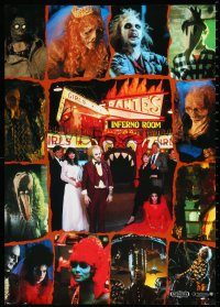 1a2326 BEETLEJUICE 23x33 English commercial poster 1988 montage with Keaton, Baldwin & Davis!