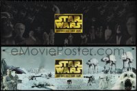 1a2343 STAR WARS CUSTOMIZABLE CARD GAME 2 11x33 advertising posters 1996 Hoth, discover the power!