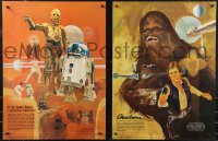 1a1840 STAR WARS 2 18x24 special posters 1977 A New Hope, Nichols, Coca-Cola, Burger Chef!
