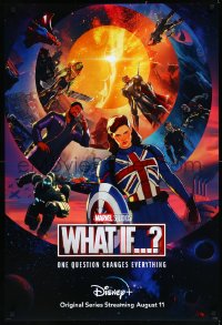 1a2348 WHAT IF DS tv poster 2021 Marvel, Walt Disney, The Hulk, Black Panther and many more!