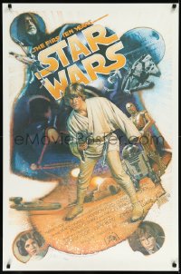 1a2658 STAR WARS THE FIRST TEN YEARS signed #978/3000 Kilian 1sh 1987 by artist Drew Struzan!