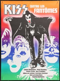 1a1849 ATTACK OF THE PHANTOMS Swiss 1978 cool image of KISS, Criss, Frehley, Simmons, Stanley!