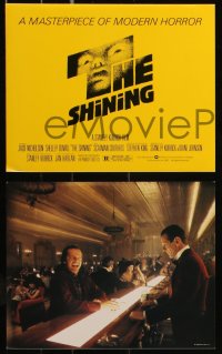 1a1613 SHINING 8 8x10 mini LCs 1980 King & Kubrick, Shelley Duvall, Jack Nicholson losing is mind!