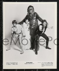 1a1602 STAR WARS 10 8x10 stills 1977 A New Hope, Lucas classic epic, Luke, Leia, great images!