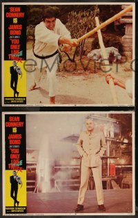 1a1024 YOU ONLY LIVE TWICE 3 LCs 1967 Sean Connery as James Bond, Donald Pleasance as Blofeld!
