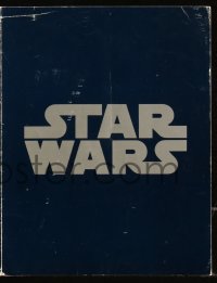 1a0514 STAR WARS screening program 1977 George Lucas classic sci-fi epic, title & full credits!
