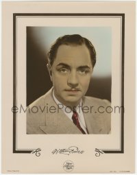 1b0721 WILLIAM POWELL color-glos 11x14 still 1941 great head & shoulders portrait in suit & tie!
