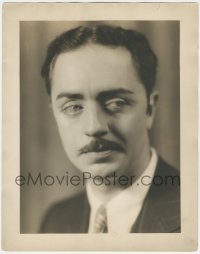 1b0723 WILLIAM POWELL deluxe 11x14 still 1920s great head & shoulders portrait by George P. Hommel!