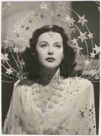 1b0726 ZIEGFELD GIRL deluxe 8x11 still 1941 portrait of beautiful Hedy Lamarr in wild star outfit!