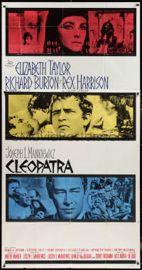 1b0455 CLEOPATRA 3sh 1963 Elizabeth Taylor, Richard Burton, Rex Harrison, different image!