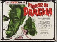 1b0458 CURSE OF FRANKENSTEIN /HORROR OF DRACULA INCOMPLETE 3sh 1964 only the Dracula half is present!