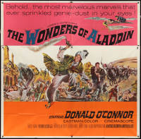 1b0228 WONDERS OF ALADDIN 6sh 1961 Mario Bava's Le Meraviglie di Aladino, Donald O'Connor, rare!