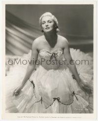 1b2213 CAFE SOCIETY 8.25x10 still 1939 portrait of sexy Madeleine Carroll in beautiful white gown!