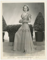 1b2214 CALL IT A DAY 8x10.25 still 1937 Olivia De Havilland in charming dance frock of rose crepe!