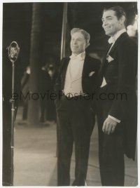1b2229 CLARK GABLE/SID GRAUMAN 7x9.75 news photo 1931 speaking at the premiere of Hell Divers!