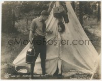 1b2234 CRUCIBLE 8x10 LC 1914 pretty naked Marguerite Clark in tent asks if the clothes are dry yet!