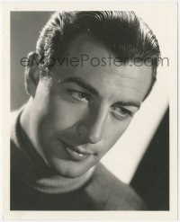 1b2370 ROBERT TAYLOR deluxe 8x10 still 1936 super close youthful portrait at MGM by Ted Allen!