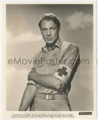 1b2391 STORY OF DR. WASSELL 8x10 key book still 1943 portrait of Gary Cooper as heroic WWII doctor!