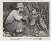 1b2397 TREASURE OF THE SIERRA MADRE 8x10.25 still 1948 close up of Humphrey Bogart & Tim Holt!