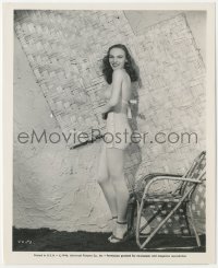 1b2402 VERA ZORINA 8.25x10 still 1946 sexiest portrait in 2-piece swimsuit from Lover Come Back!