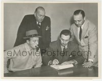 1b2406 WALT DISNEY/BING CROSBY 7x9 news photo 1939 signs deal for Madison Square Garden of the West!