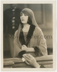 1b2411 WOMAN ON TRIAL 8x10.25 still 1927 great close up of beautiful Pola Negri in courtroom!
