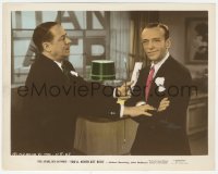 1b2413 YOU'LL NEVER GET RICH color-glos 8x10 still 1941 close up of Fred Astaire & Robert Benchley!