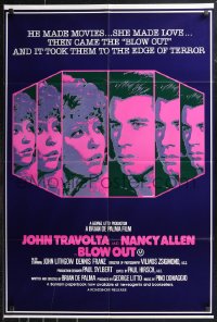 1b0583 BLOW OUT Aust 1sh 1982 John Travolta, Brian De Palma, the edge of terror, different!