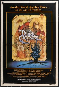 1b0590 DARK CRYSTAL Aust 1sh 1982 Jim Henson & Frank Oz, incredible Richard Amsel fantasy art!