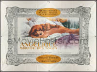 1b0999 ANGELIQUE French 4p 1964 Jean Mascii art of sexy naked Michele Mercier in bed, ultra rare!