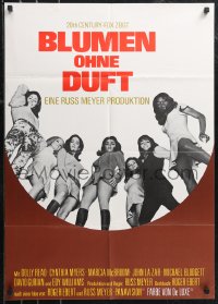 1b0406 BEYOND THE VALLEY OF THE DOLLS German 1970 Russ Meyer's girls who are old at twenty!
