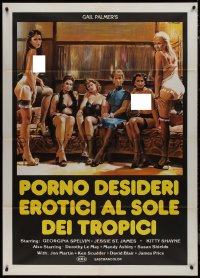 1b0773 BEST OF GAIL PALMER Italian 1p 1981 Ezio Tarantelli art of six sexy near-naked women!